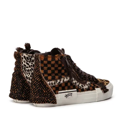 Vans Sk8-Hi Cap LX 'Cut and Paste Animal Pack' (Braun)