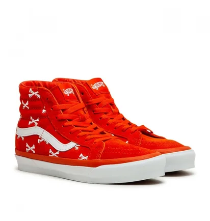 Vans Vault X WTAPS OG Sk8-Hi LX (Orange / Weiß)