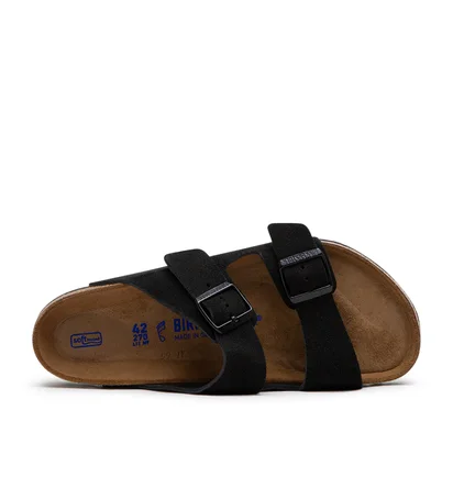 Birkenstock Arizona Soft Footbed Suede (Schwarz)