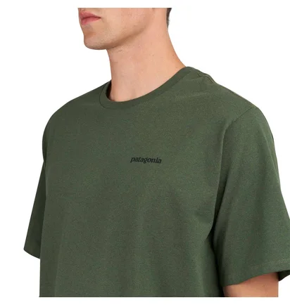 Patagonia P-6 Logo Responsibili-Tee (Grün)
