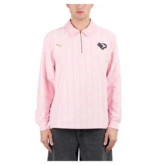 Puma x Palermo F.C. Long Sleeve Polo (Pink)