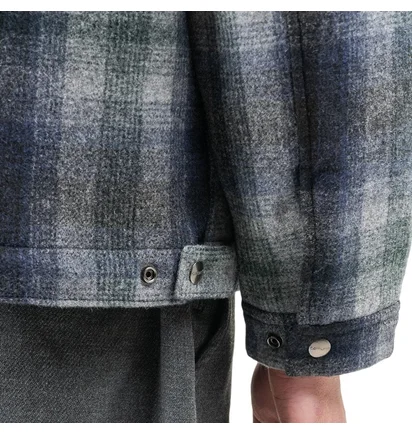 Carhartt WIP Detroit Vermont Jacket (Blau / Grau / Schwarz)