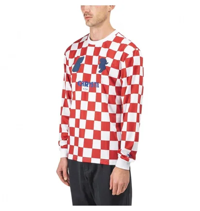 Chrystie NYC SWFC Soccer Jersey (Rot / Weiß)