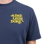 Aimé Leon Dore 70s Graphic Flocked T-Shirt (Navy)
