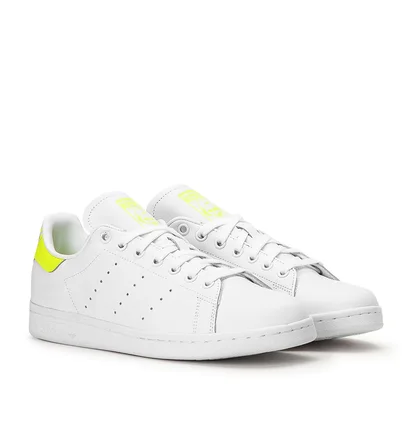 adidas Stan Smith (Weiß / Neon Gelb)