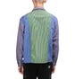 Brain Dead Paneled Stripe Poplin Shirt (Multi)
