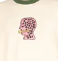 Brain Dead Mouthworm Short Sleeve Ringer Tee (Beige / Grün)