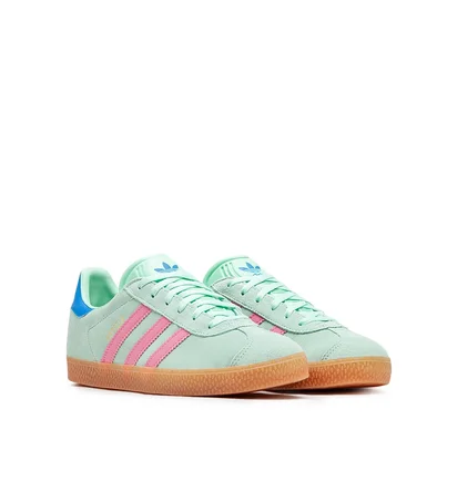 adidas JUNIOR Gazelle (Türkis / Pink)
