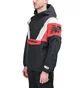New Balance MT93539 BK Athletics Stadium Insulated Anorak (Schwarz / Weiss / Rot)