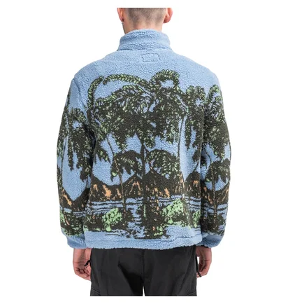 Stüssy Hawaiian Jacquard Mock Jacket (Blau)