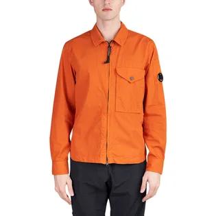 C.P. Company Rip Stop Pocket Shirt (Orange)