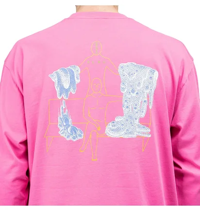 Brain Dead Goop Longsleeve (Pink)