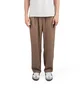 Dime Pleated Twill Pants (Braun)