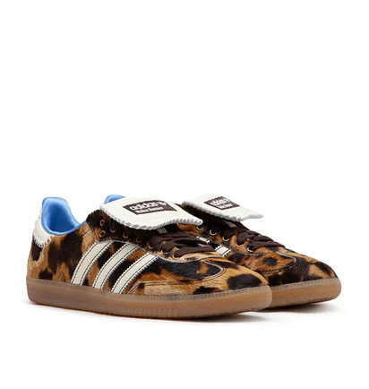 adidas x Wales Bonner Pony Leo Samba (Dunkelbraun / Weiß)