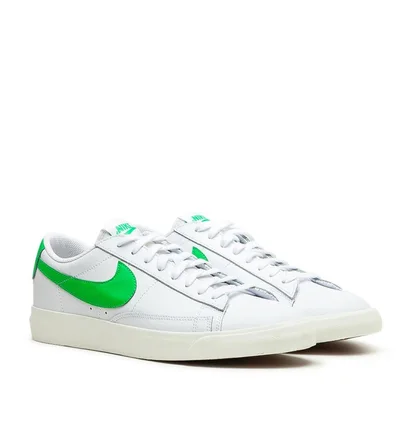 Nike Blazer Low Leather (Weiß / Grün)
