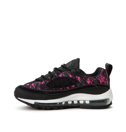 Nike WMNS Air Max 98 Premium 'Camo' (Schwarz / Pink)