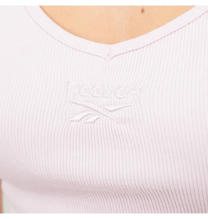 Reebok Classics Strappy Rib Tank Top (Hellrosa)