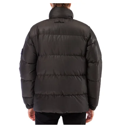 Stone Island Quilted Jacket (Schwarz)