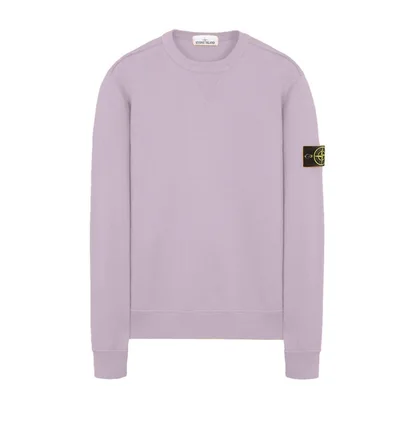 Stone Island Sweat Shirt Crewneck (Lavendel)
