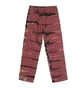 Stüssy Rip Dye Beach Pant (Rot / Schwarz)