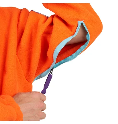 The North Face CTAE Fleece Full Zip Jacket (Orange)