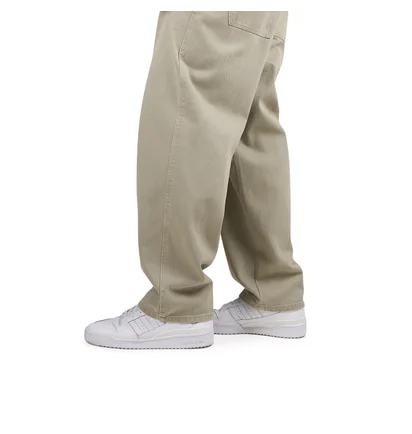 Dime Baggy Denim Pants (Khaki)