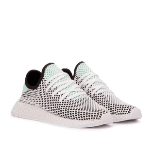 adidas Deerupt Runner (Schwarz / Weiß / Mint)