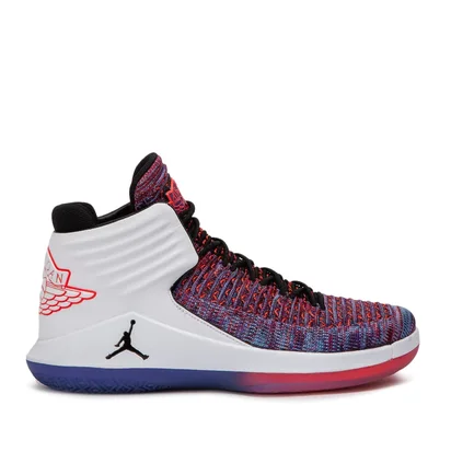 Air jordan XXXII (Weiß / Lila / Blau)