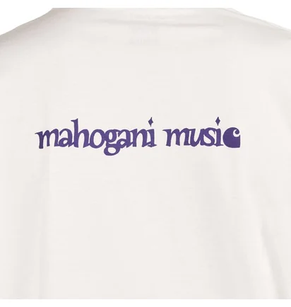 Carhartt WIP x Relevant Parties S/S Mahogani Music T-Shirt (Weiß / Lila)