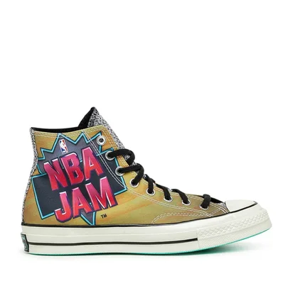 Converse x NBA Jam Chuck 70 Hi (Braun / Rot)