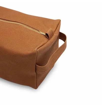 Carhartt WIP Canvas Washbag (Braun)