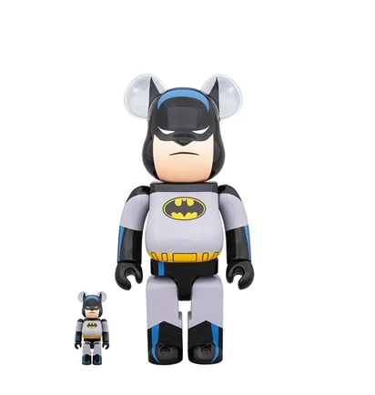Medicom 100% + 400% Batman Animated Be@rbrick Toy
