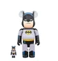 Medicom 100% + 400% Batman Animated Be@rbrick Toy