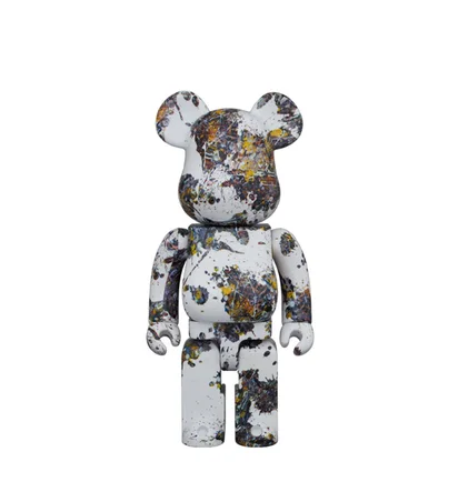 Medicom 100% + 400% Jackson Pollok Studio Splash Be@rbrick Toy