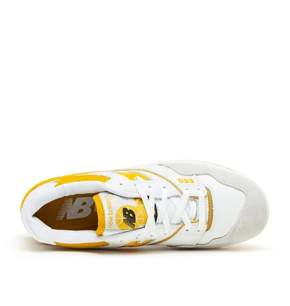 New Balance BB 550 LA (Weiß / Gelb)