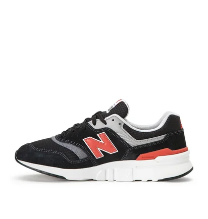 New Balance CM997 HDK (Schwarz / Rot)