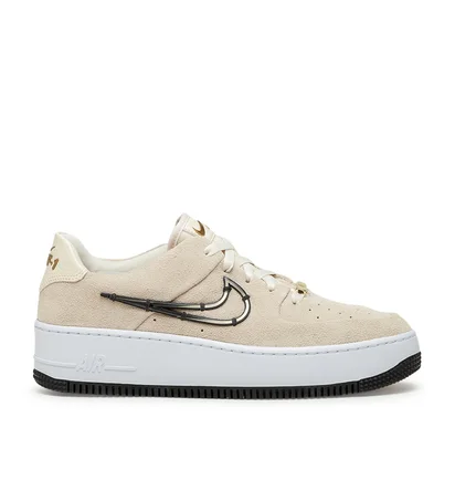 Nike WMNS Air Force 1 Sage Low LX (Beige / Weiß / Schwarz)