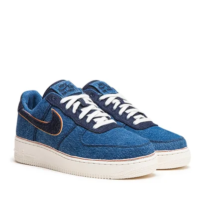 Nike x 3x1 Air Force 1¬¥07 Premium (Denim Blue)