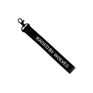 Raised By Wolves Jacquard Keychain (Schwarz)
