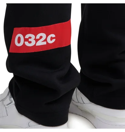 032c Taped Soft Jogger (Schwarz)