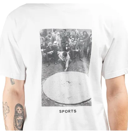 Stepney Workers Club x Heresy Marbles T-Shirt (Weiß)