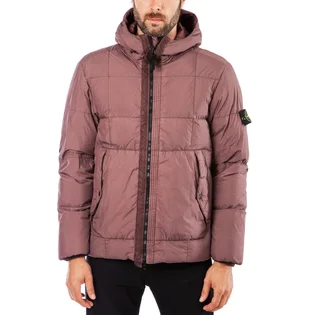 Stone Island Quilted Jacket (Dunkelrosa)