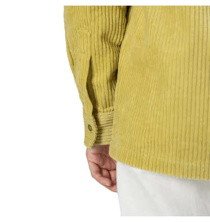 Stüssy Garret Big Wale Cord Shirt (Lime)