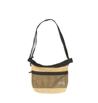 Stüssy Light Weight Shoulder Bag (Gold)