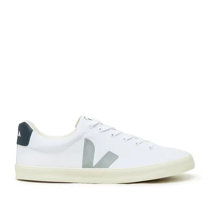 Veja Esplar SE Canvas (Weiß / Grau / Navy)