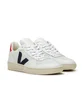 Veja WMNS V-10 Leather (Weiß/ Blau / Rot)