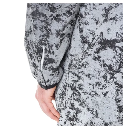 adidas Y-3 CH1 Distressed Reflective Jacket (Grau / Schwarz)