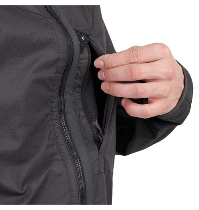 Klättermusen Ansur Wind Jacket (Schwarz)