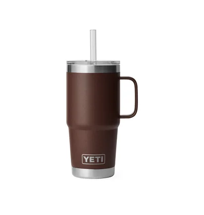 Yeti Rambler 25oz (739ml) Straw Mug (Braun)