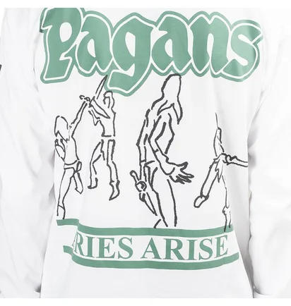 Aries Warriors Longsleeve (Weiß)